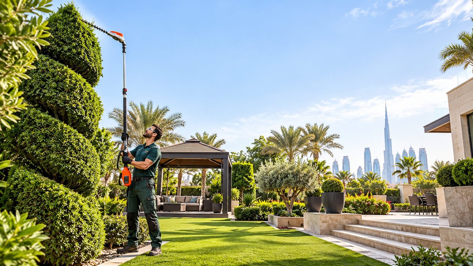 Landscaping Works in Dubai: From Outdoor Design to Garden Maintenance